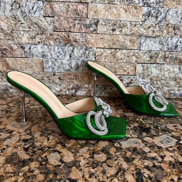 Mach & Mach Double Bow slide sandal - Picture 4 of 10